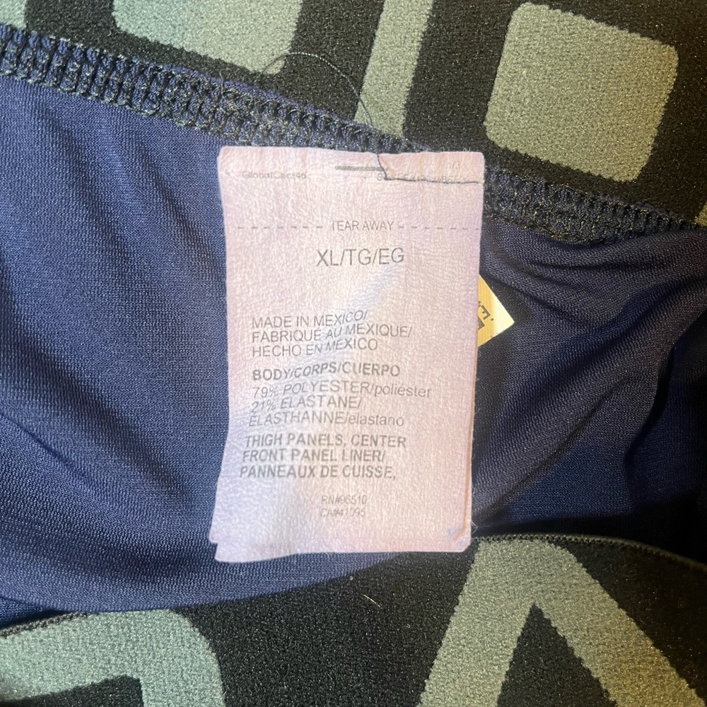 Under Armour HeatGear Blue‎ Men’s Athletic Compression Leggings - Picture 10 of 10